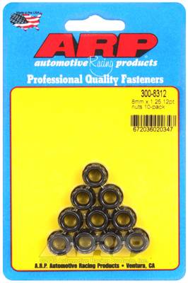 ARP - ARP M8 x 1.25 12pt nut kit 300-8312