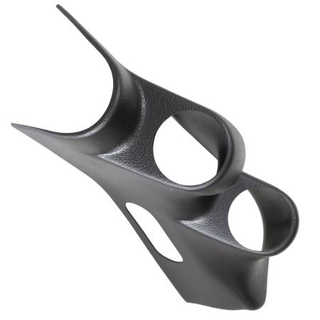 AutoMeter - AutoMeter 97-02 Chevrolet Corvette Dual 2 1/16in Black 52mm Gauge Pod