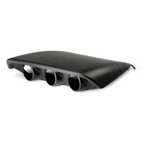 AutoMeter - AutoMeter 05-09 Ford Mustang 52mm Black Triple Dash Pod