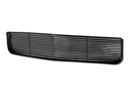 Armordillo - Armordillo 2005-2009 Ford Mustang Base Model Excl. GT Horizontal Grille Gloss Black