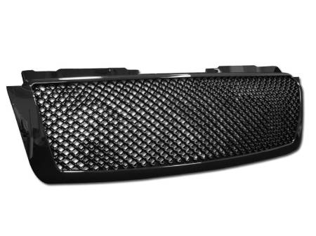 Armordillo - Armordillo 2007-2014 Chevy Avalanche Mesh Grille Gloss Black