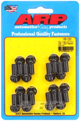 ARP - ARP BB Chevy & Ford 3/8" 12pt header bolt kit 100-1202