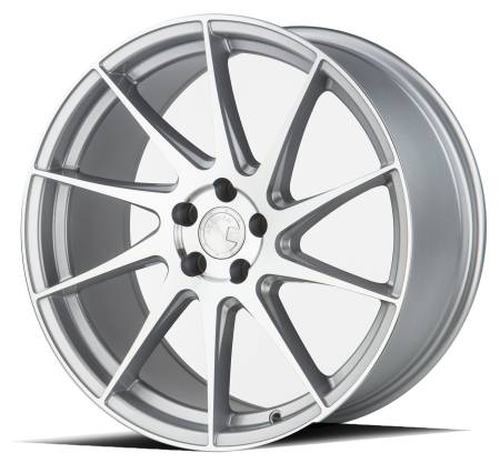 AodHan Wheels - Aodhan Wheels Rim AH09 18x8.5 (Passenger Side) 5x108 73.1CB ET35 Gloss Silver Machined Face