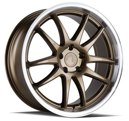 AodHan Wheels - Aodhan Wheels Rim DS02 19x8.5 5x114.3 73.1CB ET35 Bronze w/Machined Lip