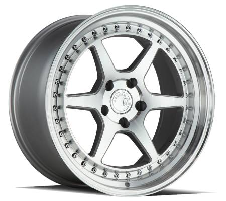 AodHan Wheels - Aodhan Wheels Rim DS09 18x8.5 5x114.3 73.1CB ET35 Silver w/Machined Face