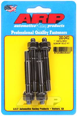 ARP - ARP 1" carburetor spacer stud kit 2.700" OAL 200-2402