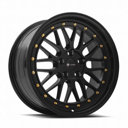 Vors Wheels - Vors Wheels Rim VR8 17x8 4x100 ET35 73.1CB Gloss Black