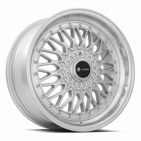 Vors Wheels - Vors Wheels Rim VR3 17x7.5 4x98 ET33 73.1CB Silver Machined Face