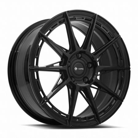 Vors Wheels - Vors Wheels Rim LT55 18x8 5x112 ET35 73.1CB Gloss Black