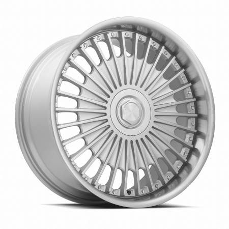 MRR Design Wheels - MRR Wheels Rim VP4 22x10.5 5x112 ET40 66.6CB Silver Machined Lip