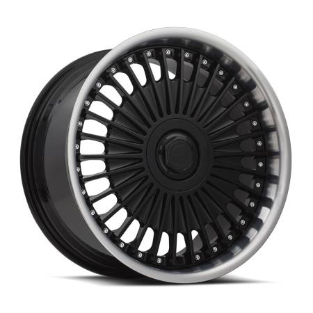 MRR Design Wheels - MRR Wheels Rim VP4 19x9.5 5x114.3 ET20 73.1CB Black Machined Lip
