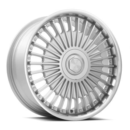 MRR Design Wheels - MRR Wheels Rim VP4 20x8.5 5x112 ET25 66.6CB Silver Machined Lip