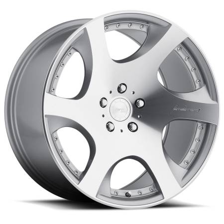 MRR Design Wheels - MRR Wheels Rim VP3 20x10.5 5x112 ET25 66.6CB Silver Machine Face