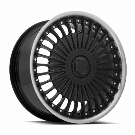 MRR Design Wheels - MRR Wheels Rim VP4 19x8.5 5x108 ET35 73.1CB Black Machined Lip