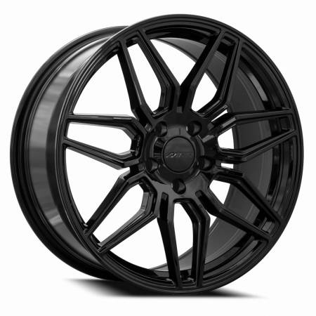 MRR Design Wheels - MRR Wheels Rim M024 19x9.5 5x120.65 ET50 70.3CB Gloss Black