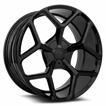 MRR Design Wheels - MRR Wheels Rim T228 22x10 6x135/6x139.7 (6x5.5) ET30 87.1CB Gloss Black