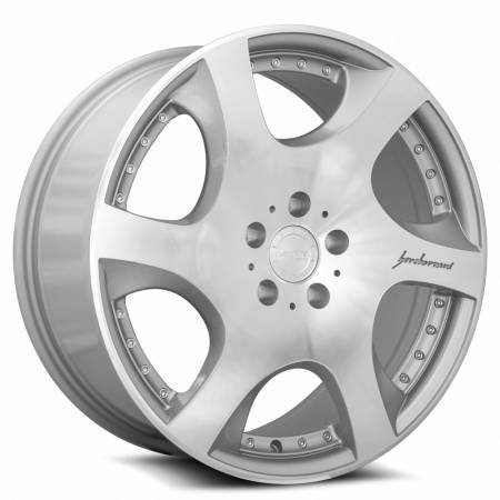 MRR Design Wheels - MRR Wheels Rim VP3 20x9 5x112 ET45 66.6CB Silver Machine Face