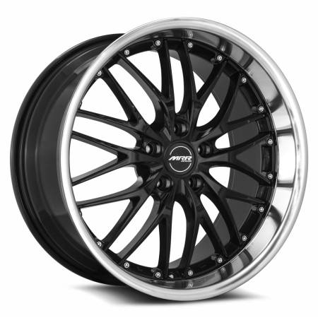 MRR Design Wheels - MRR Wheels Rim GT1 18x9.5 5x114.3 ET24 73.1CB Black Machine Lip
