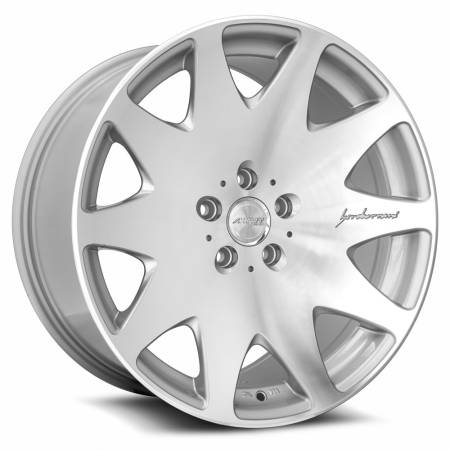 MRR Design Wheels - MRR Wheels Rim HR3 19x9.5 5x112 ET40 66.6CB Silver Machine Face