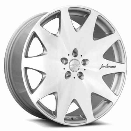 MRR Design Wheels - MRR Wheels Rim HR3 22x9 5x108 ET38 73.1CB Silver Machine Face