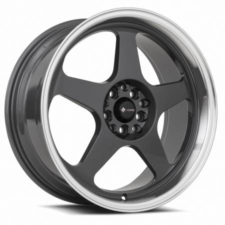 Vors Wheels - Vors Wheels Rim SP1 18x8 5x100/5x114.3 ET35 73.1CB Hyper Black Machine Lip