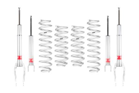 Eibach - Eibach Pro-System Lift Kit for 11-13 Jeep Grand Cherokee Excl Tow Pkg/SRT8 (Springs & Shocks Only)
