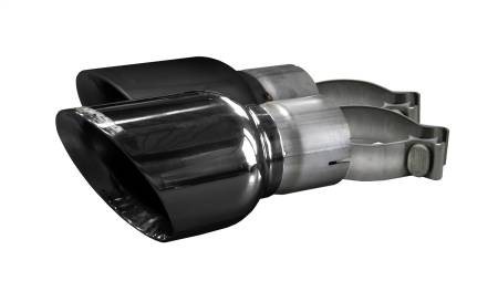 CORSA Performance - Corsa 2015-2025 Ford Mustang GT 3.0in Inlet / 4.5in Outlet Black PVD Tip Kit (For Corsa ExhaustOnly)