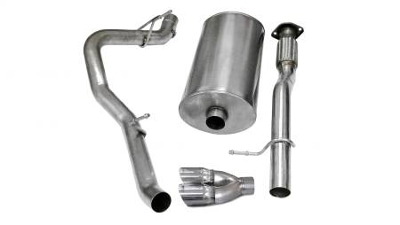 CORSA Performance - Corsa 2007-2008 Chevrolet Suburban 1500 5.3L V8 Polished Sport Cat-Back Exhaust