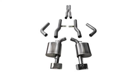 CORSA Performance - Corsa 2015-2023 Dodge Challenger SRT / Scat Pack / R/T 6.4L Polished Xtreme Cat-Back Exhaust