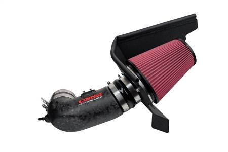CORSA Performance - Corsa 17-24 Chevrolet Camaro ZL1 Matte Forged Carbon Fiber Air Intake w/ DryTech 3D Filter