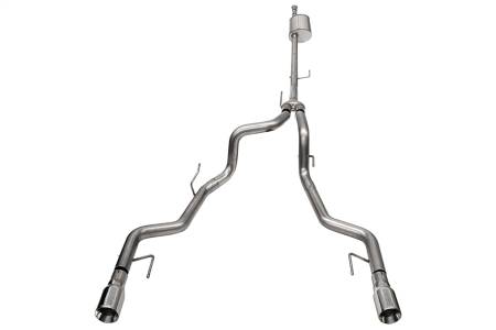 CORSA Performance - Corsa 2022-2024 2023 Ford F-150 SuperCrew/5.5ft Bed 5.0L V8 Sport Cat-Back Dual Rear Exit-Polished
