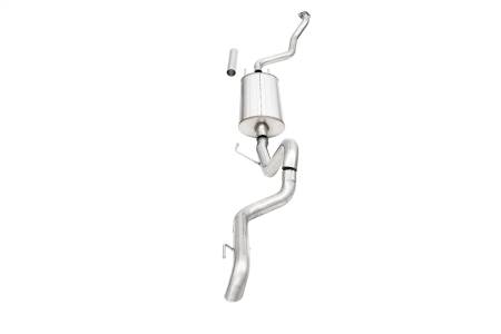 CORSA Performance - Corsa 24-25 Toyota Tacoma (2.4L Turbo) 3in Sport Cat-Back - After Axle Exhaust Dump