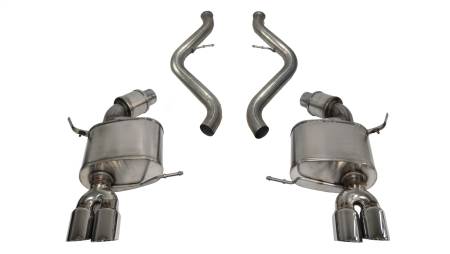 CORSA Performance - Corsa 2008-2012 BMW M3 Convertible E93 Polished Sport Cat-Back Exhaust