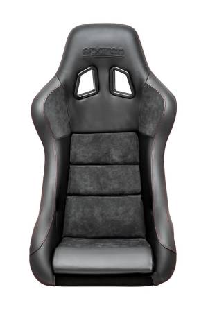 Sparco - Sparco Seat QRT Performance Leather/Alcantara Black/Red