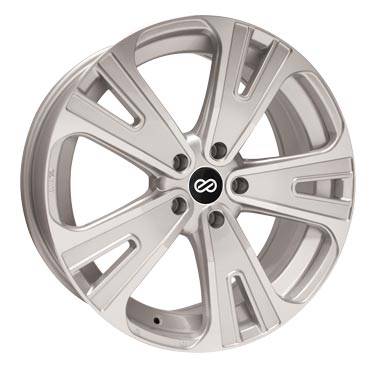 Enkei Wheels - Enkei Wheels Rim SVX 20x8.5 5x120 ET40 72.6CB Silver Mach