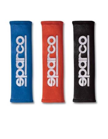 Sparco - Sparco Belt Pad 2In Alcantara Blue