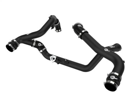 aFe Power (Advanced FLOW Engineering) - aFe 20-23 Ford Explorer ST V6 3.0L (tt) BladeRunner Aluminum Hot and Cold Charge Pipe Kit - Black