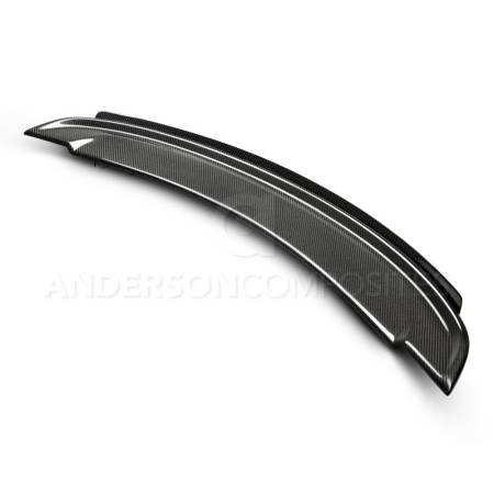 Anderson Composites - Anderson Composites 2014-2015 Chevrolet Camaro Z28 Type-Z28 Style Rear Spoiler w/ Wicker Bill