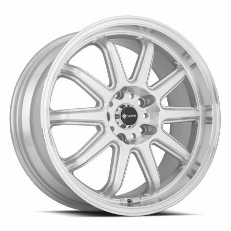 Vors Wheels - Vors Wheels Rim SP2 17x8 4x108 ET35 73.1CB Silver Machined Face