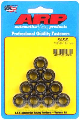 ARP - ARP 7/16-20 12pt nut kit 300-8333