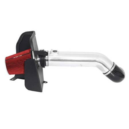 Spectre Performance - Spectre 09-12 GM Truck V8-4.8/5.3/6.0L F/I Air Intake Kit - Polished w/Red Filter