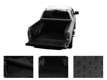 I3 Enterprise - I3 2004-2015 Nissan Titan - 5.7" Bed - Rubber - Truck Bed Mat - Grey
