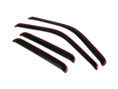I3 Enterprise - I3 99-11 Ford F250/F350/F450/F550 Superduty 4Door Model Only Window Visor 4Pcs (In-Channel)