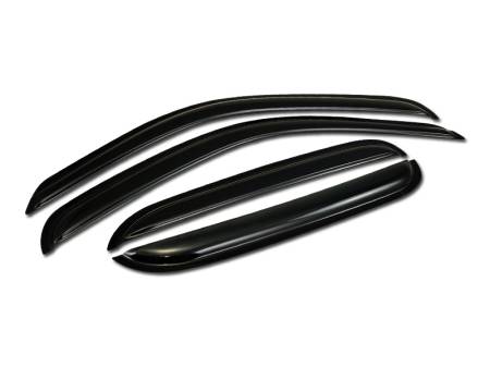 I3 Enterprise - I3 01-04 Toyota Tacoma Double Cab Window Visor 4Pcs