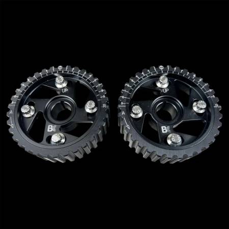 Brian Crower - Brian Crower Honda B Series Black Adjustable Cam Gears (pair)