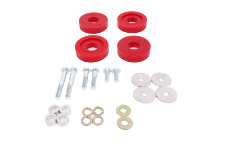 BMR Suspension - BMR 15-17 S550 Mustang Differential Lockout Bushing Kit (Polyurethane) - Red