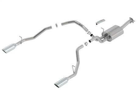 Borla - Borla 2019 RAM 1500 5.7L V8 AT 4DR Crew Cab Short Bed S-Type SS Catback Exhaust