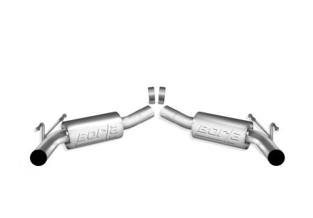 Borla - Borla 2010 Camaro 6.2L ATAK Exhaust System w/o Tips works With Factory Ground Effects Package (rear