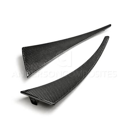 Anderson Composites - Anderson Composites 14+ Chevrolet Corvette C7 Stingray/Z06 Rear Mud Flaps