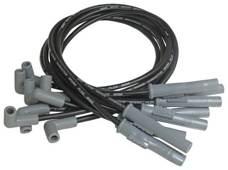 MSD Ignition - MSD Wire Set, Black Super Conductor, Ford 302, 351W, HEI